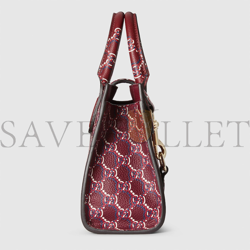 GUCCI SMALL TOTE BAG WITH GG SHADOW 795349 (24*17*8cm) GUCCI SMALL TOTE BAG WITH GG SHADOW 795349 (24*17*8cm)